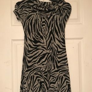 Girls zebra print dress